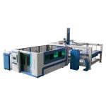 Máquina de corte a laser automática de carga e descarga